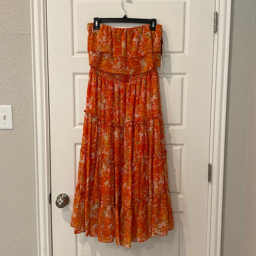 1. State Strapless Summer Dress
